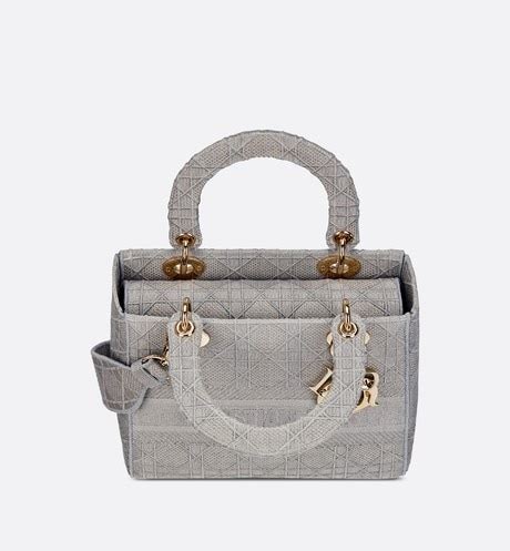 medium gray stone lady dior embroidered cannage bag price|medium lambskin cannage bag.